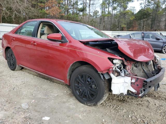 4T1BF1FK0DU725906 - 2013 TOYOTA CAMRY L RED photo 4