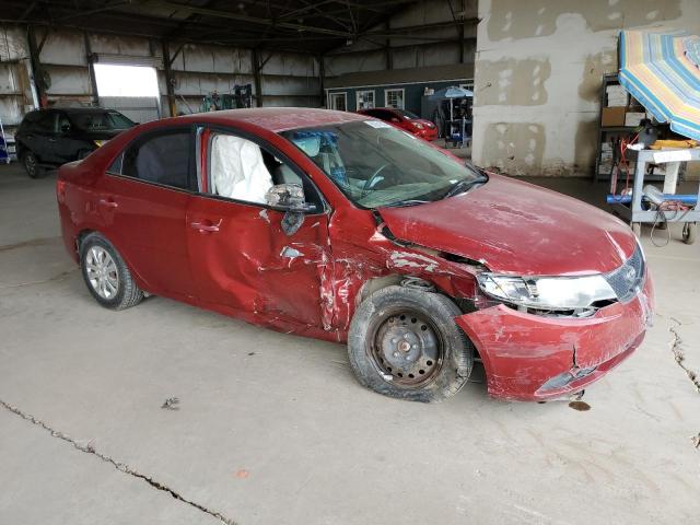 KNAFU4A28A5820091 - 2010 KIA FORTE EX BURGUNDY photo 4