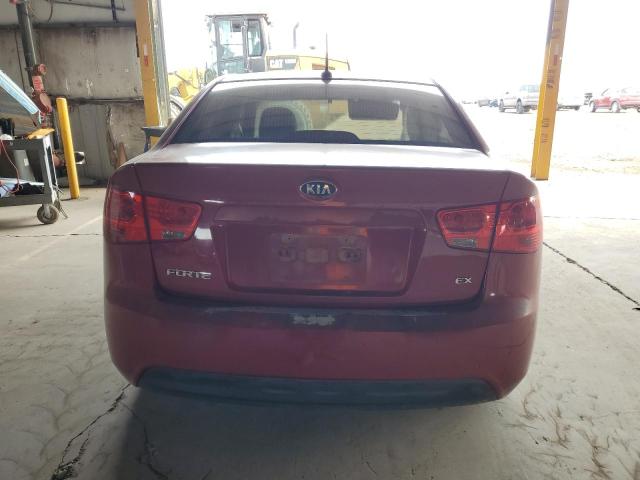 KNAFU4A28A5820091 - 2010 KIA FORTE EX BURGUNDY photo 6