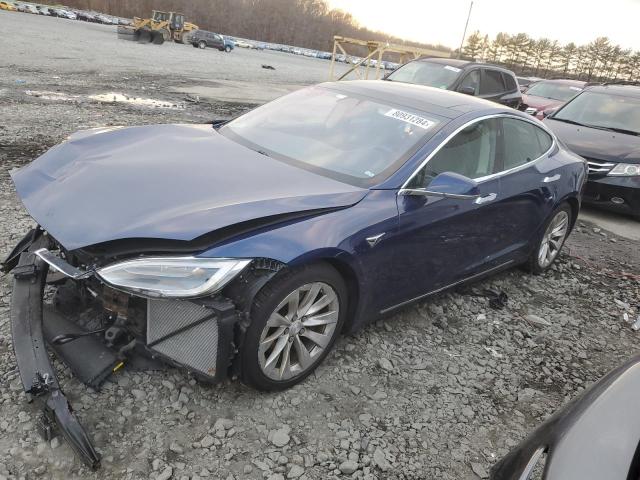 5YJSA1E23GF167437 - 2016 TESLA MODEL S BLUE photo 1