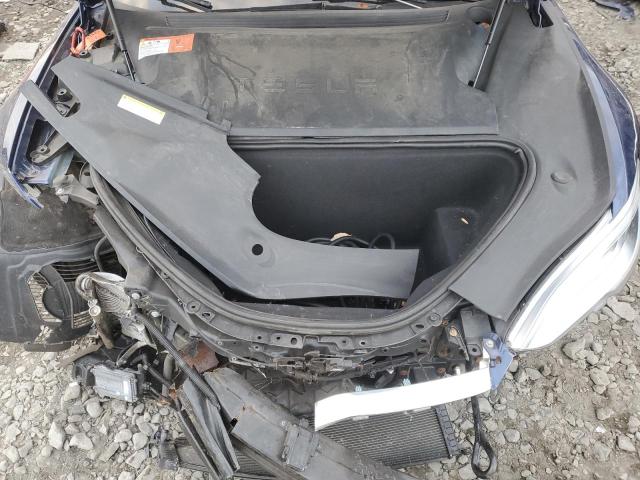 5YJSA1E23GF167437 - 2016 TESLA MODEL S BLUE photo 11