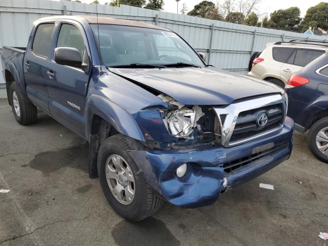 5TEJU62N08Z540805 - 2008 TOYOTA TACOMA DOUBLE CAB PRERUNNER BLUE photo 4