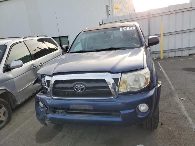 5TEJU62N08Z540805 - 2008 TOYOTA TACOMA DOUBLE CAB PRERUNNER BLUE photo 5
