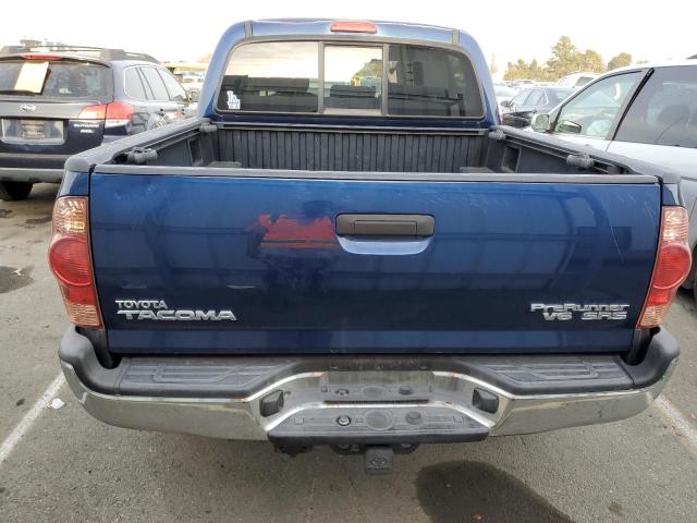 5TEJU62N08Z540805 - 2008 TOYOTA TACOMA DOUBLE CAB PRERUNNER BLUE photo 6