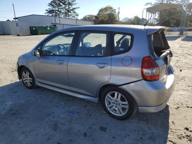 JHMGD38657S021162 - 2007 HONDA FIT S 灰色 照片 2
