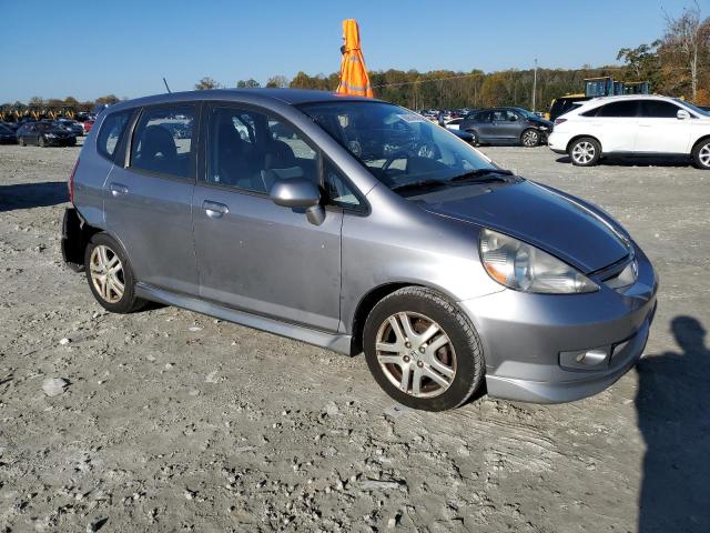 JHMGD38657S021162 - 2007 HONDA FIT S 灰色 照片 4