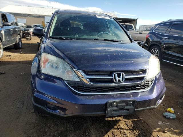 5J6RE4H50AL051704 - 2010 HONDA CR-V EX BLUE photo 5