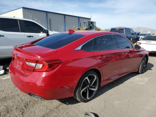 1HGCV1F37JA182783 - 2018 HONDA ACCORD SPORT RED photo 3