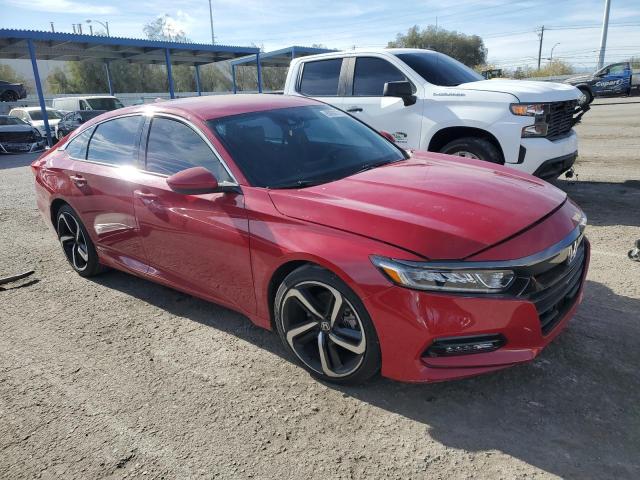 1HGCV1F37JA182783 - 2018 HONDA ACCORD SPORT RED photo 4