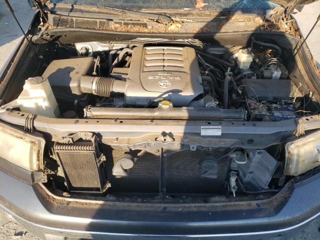 5TFRV54187X026128 - 2007 TOYOTA TUNDRA DOUBLE CAB SR5 GRAY photo 11