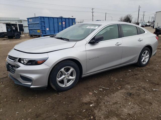 1G1ZB5STXHF125398 - 2017 CHEVROLET MALIBU LS SILVER photo 1