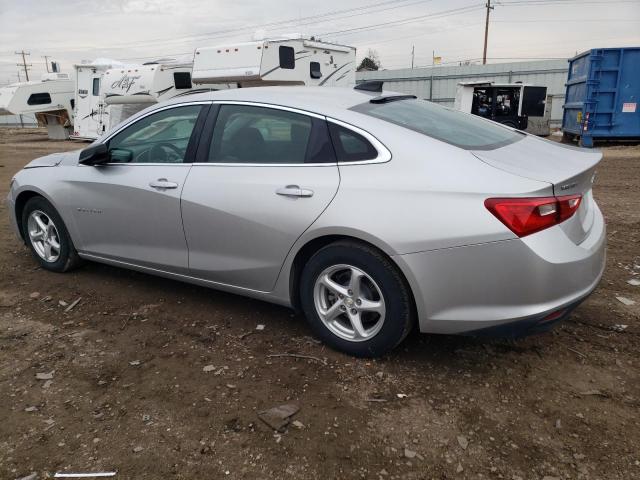 1G1ZB5STXHF125398 - 2017 CHEVROLET MALIBU LS SILVER photo 2