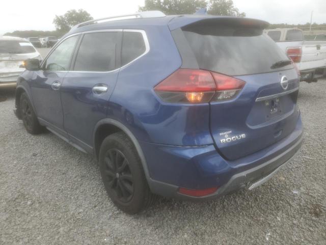 KNMAT2MT2KP534932 - 2019 NISSAN ROGUE S BLUE photo 2