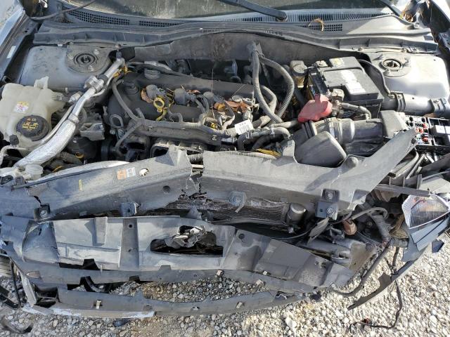 3FAHP0HA7AR337610 - 2010 FORD FUSION SE SILVER photo 11