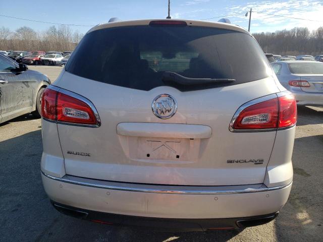 5GAKVDKD6DJ236610 - 2013 BUICK ENCLAVE WHITE photo 6