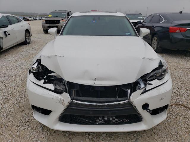 JTHBA1D26G5024452 - 2016 LEXUS IS 200T WHITE photo 5