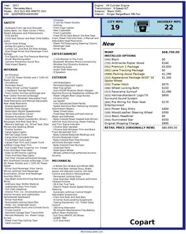 4JGDF6EE5HA930XXX - 2017 MERCEDES-BENZ GLS 450 4MATIC BLACK photo 10