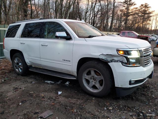 1GNSKCKC7FR615216 - 2015 CHEVROLET TAHOE K1500 LTZ WHITE photo 4