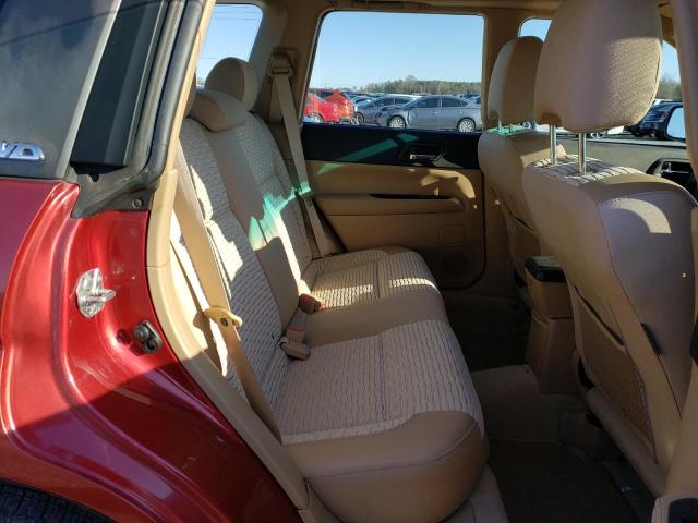 JF1SG65694H753365 - 2004 SUBARU FORESTER 2.5XS Бордовый фото 10