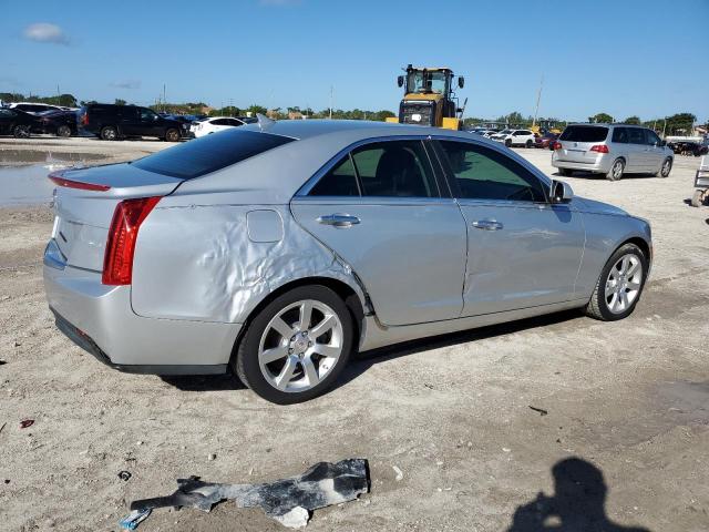 1G6AA5RAXE0100207 - 2014 CADILLAC ATS SILVER photo 3