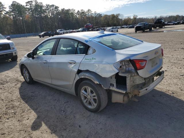 1G1BE5SM4J7201019 - 2018 CHEVROLET CRUZE LT SILVER photo 2