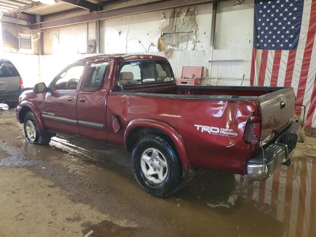 5TBBT44173S360564 - 2003 TOYOTA TUNDRA ACCESS CAB SR5 BURGUNDY photo 2