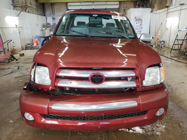 5TBBT44173S360564 - 2003 TOYOTA TUNDRA ACCESS CAB SR5 BURGUNDY photo 5