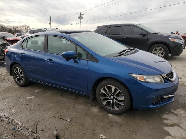 19XFB2F88FE058502 - 2015 HONDA CIVIC EX BLUE photo 4