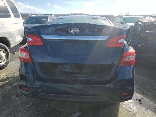 3N1AB7AP0GY335927 - 2016 NISSAN SENTRA S BLUE photo 6