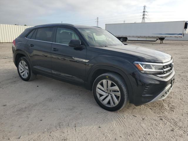 1V25E2CA3LC230365 - 2020 VOLKSWAGEN ATLAS CROS SE Черный фото 4