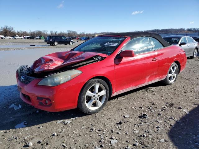 4T1FA38P37U117774 - 2007 TOYOTA CAMRY SOLA SE RED photo 1