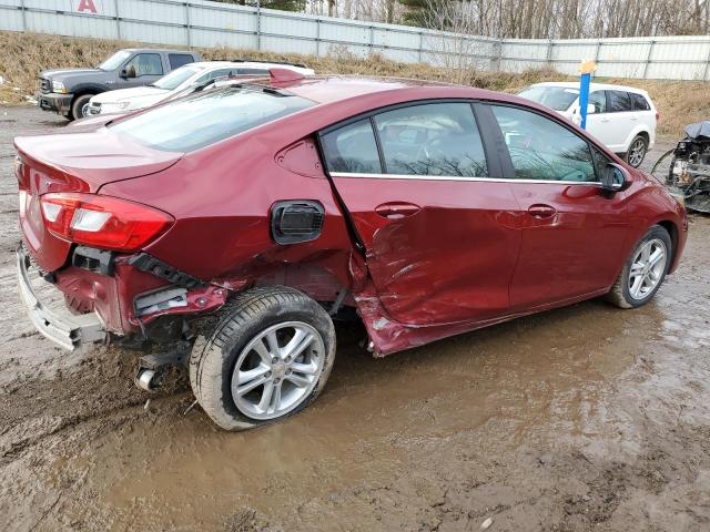 1G1BE5SM7J7244270 - 2018 CHEVROLET CRUZE LT BURGUNDY photo 3