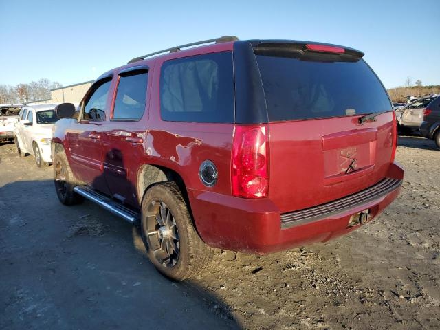 1GKFK13067J111201 - 2007 GMC YUKON RED photo 2