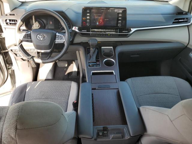5TDBSKFC5MS019968 - 2021 TOYOTA SIENNA LE فضي صورة 8