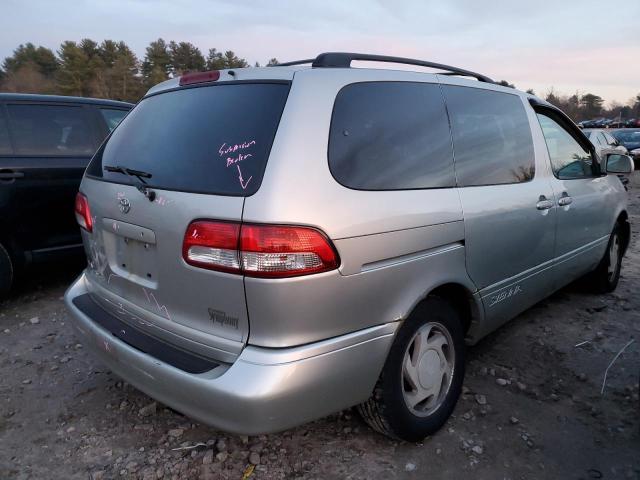 4T3ZF13C72U506666 - 2002 TOYOTA SIENNA LE SILVER photo 3