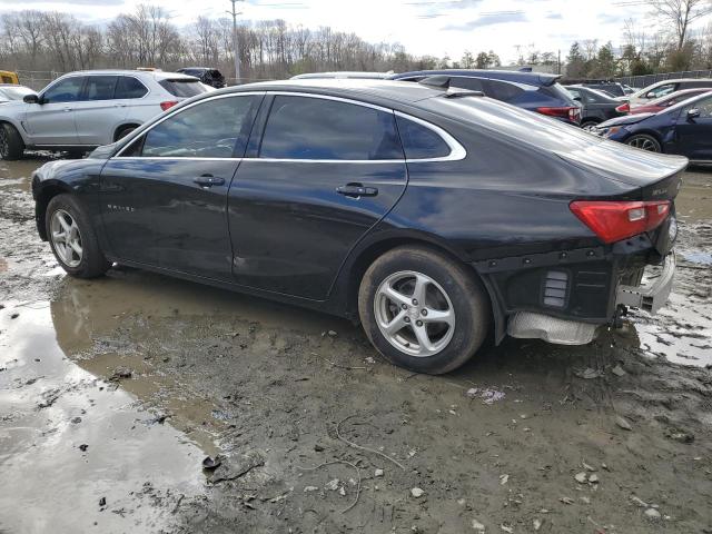 1G1ZB5ST9JF203949 - 2018 CHEVROLET MALIBU LS BLACK photo 2