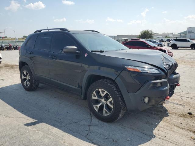 1C4PJMBS1FW525270 - 2015 JEEP CHEROKEE TRAILHAWK CHARCOAL photo 4