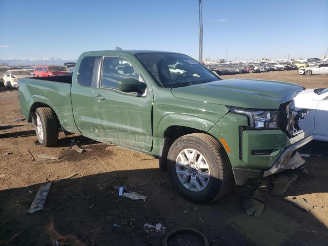 1N6ED1CM7PN601026 - 2023 NISSAN FRONTIER S GREEN photo 4