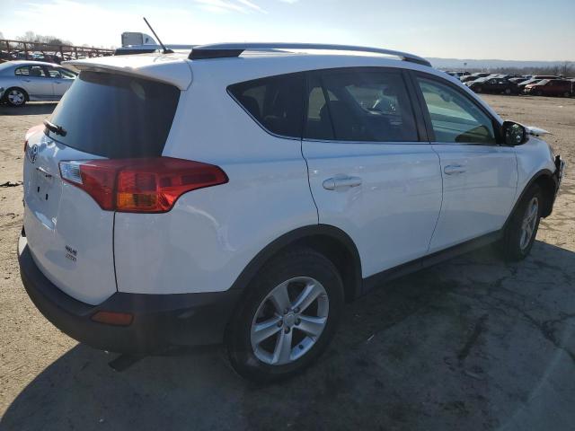 JTMRFREV1DD036194 - 2013 TOYOTA RAV4 XLE WHITE photo 3