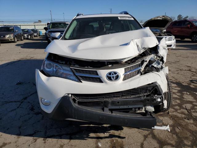 JTMRFREV1DD036194 - 2013 TOYOTA RAV4 XLE WHITE photo 5