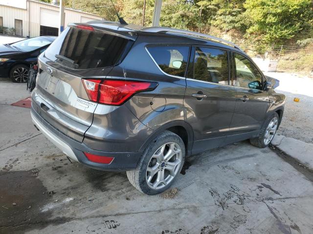 1FMCU0J96KUB19676 - 2019 FORD ESCAPE TITANIUM 灰色 照片 3