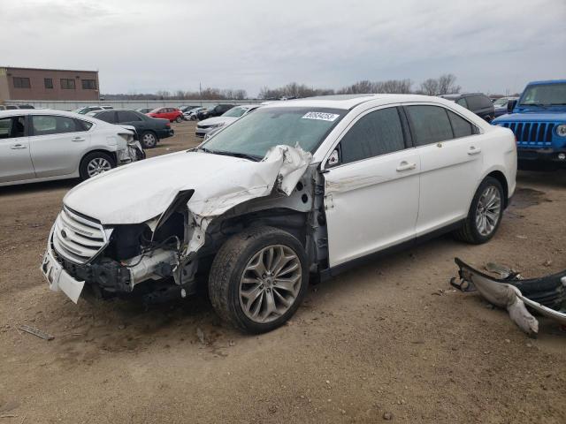 1FAHP2F88DG208704 - 2013 FORD TAURUS LIMITED WHITE photo 1