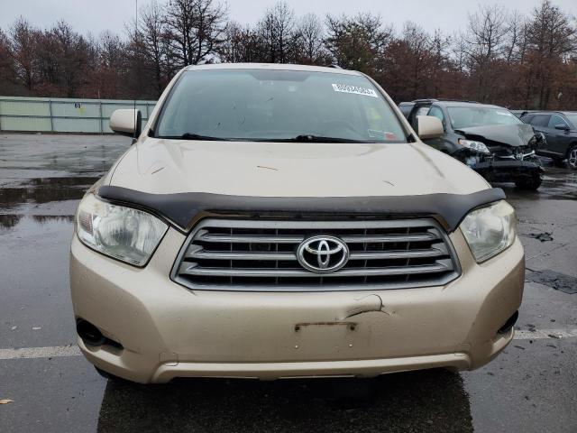 JTEES41A782083453 - 2008 TOYOTA HIGHLANDER TAN photo 5