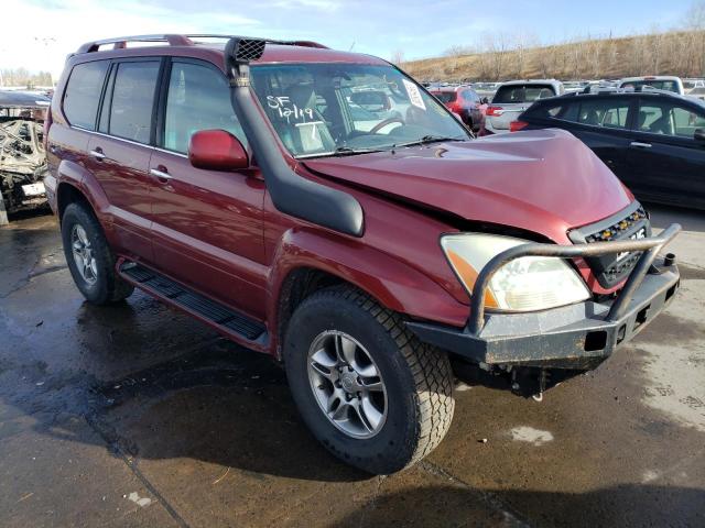 JTJBT20X280165971 - 2008 LEXUS GX 470 BURGUNDY photo 4