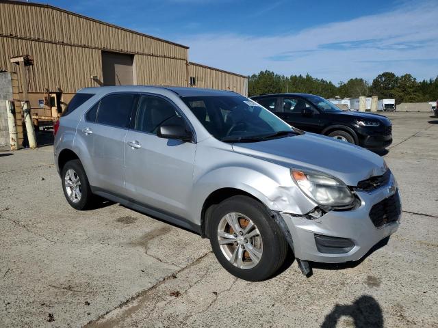 2GNALBEK6H1559092 - 2017 CHEVROLET EQUINOX LS SILVER photo 4