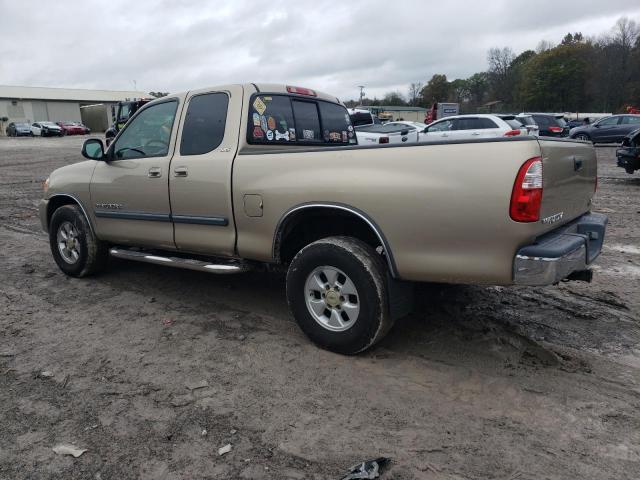 5TBRT34105S459142 - 2005 TOYOTA TUNDRA ACCESS CAB SR5 GOLD photo 2