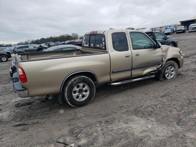 5TBRT34105S459142 - 2005 TOYOTA TUNDRA ACCESS CAB SR5 GOLD photo 3