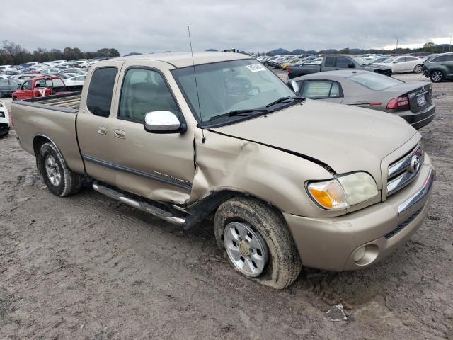 5TBRT34105S459142 - 2005 TOYOTA TUNDRA ACCESS CAB SR5 GOLD photo 4