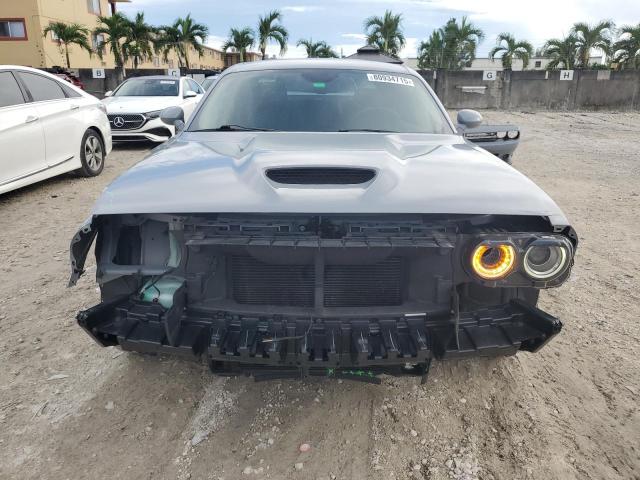 2C3CDZBT9MH604326 - 2021 DODGE CHALLENGER R/T GRAY photo 5