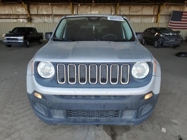 ZACCJAAW7GPC67305 - 2016 JEEP RENEGADE SPORT SILVER photo 5